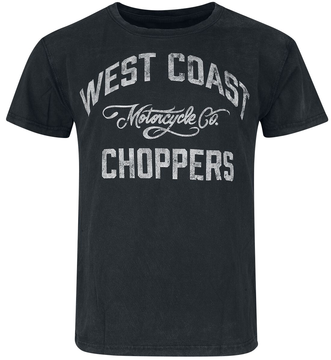 West Coast Choppers T-Shirt - Motorcycle Co. - S bis 3XL - für Männer - Größe S - schwarz