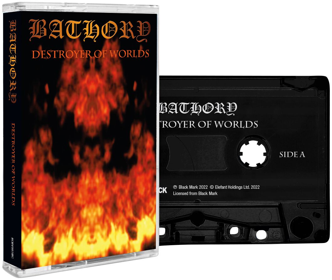 Image of Bathory Destroyer of worlds MC Standard