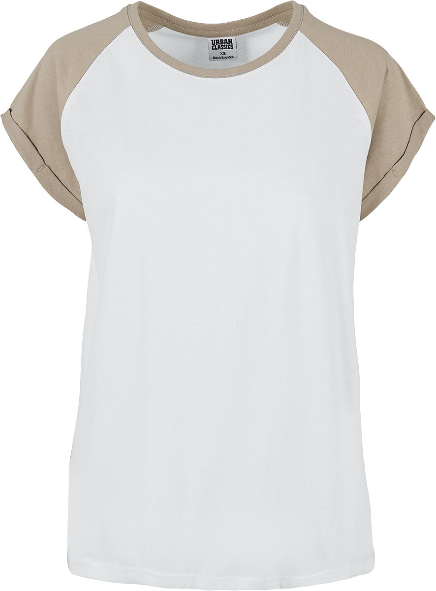 T-Shirt Manches courtes de Urban Classics - T-shirt Manches Raglan Femme - XS à 5XL - pour Femme - b