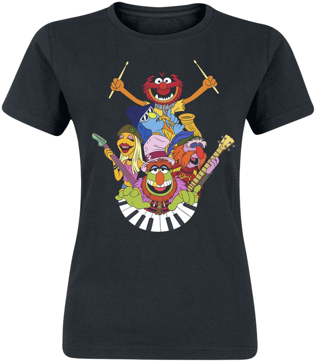 The Muppets Dr. Teeth and The Electric Mayhem T-Shirt black