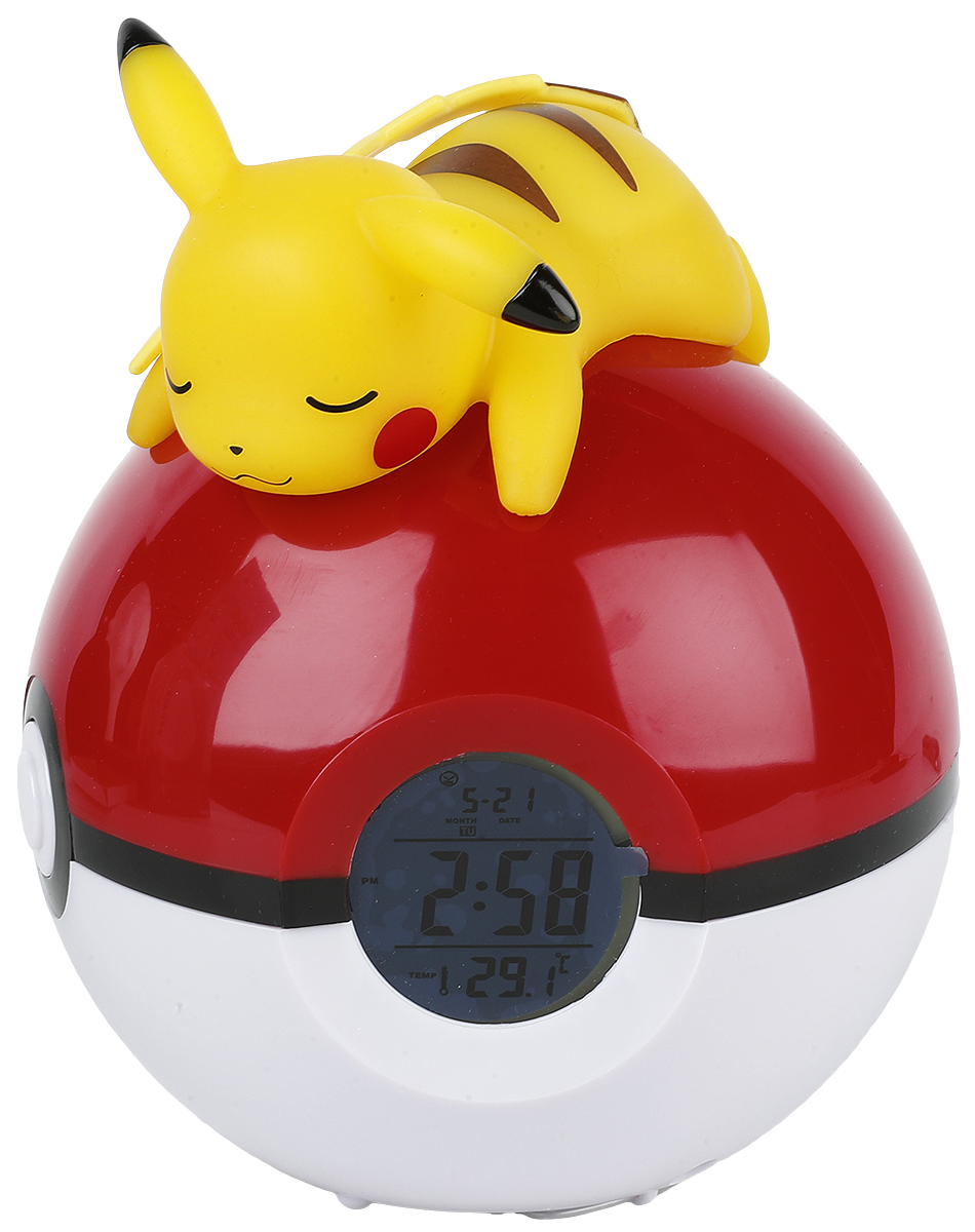 Pokémon Teknofun - liegender Pikachu Wecker multicolor