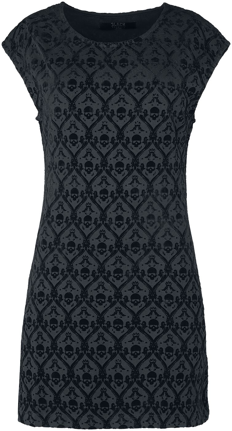 Black Premium by EMP - Gothic Kurzes Kleid - Shift Shape - S bis L - für Damen - Größe L - schwarz