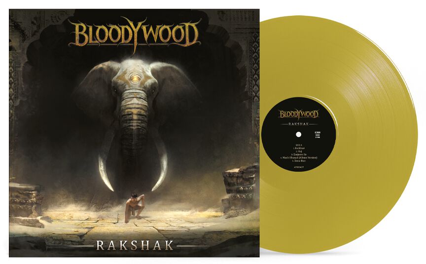Bloodywood Rakshak LP gold coloured