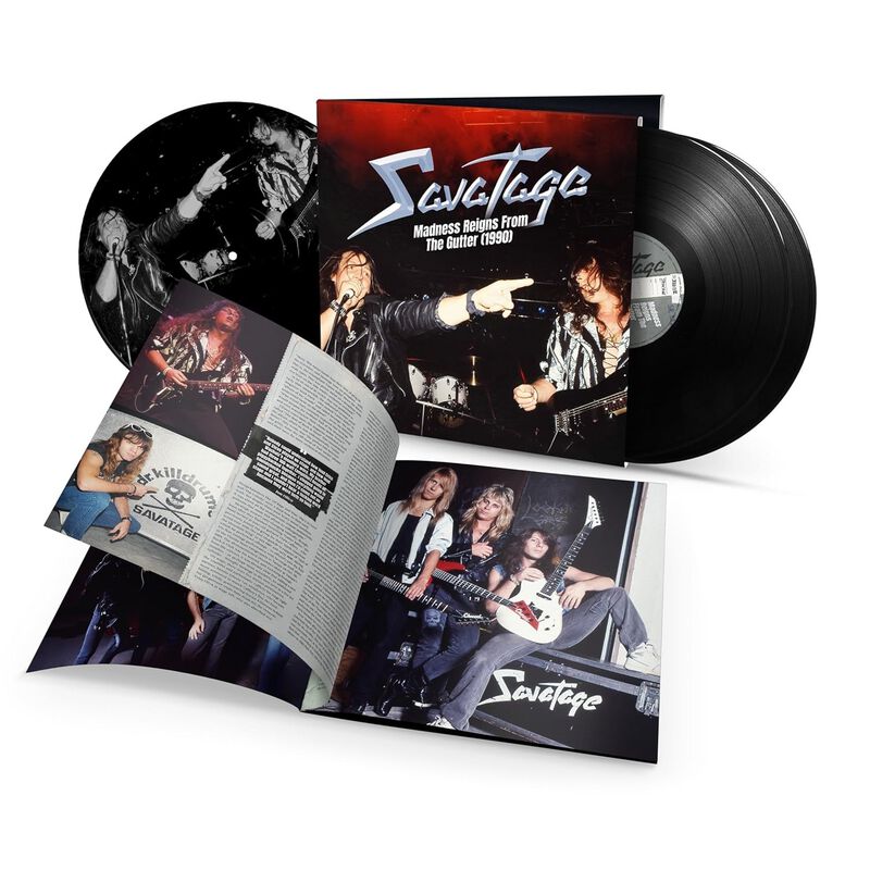 Levně Savatage Madness reigns from the Gutter (1990) 3-LP standard