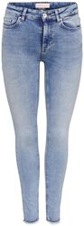 ONLBLUSH MID SK ANK RAW DNM REA694 NOOS, Only, Jeans