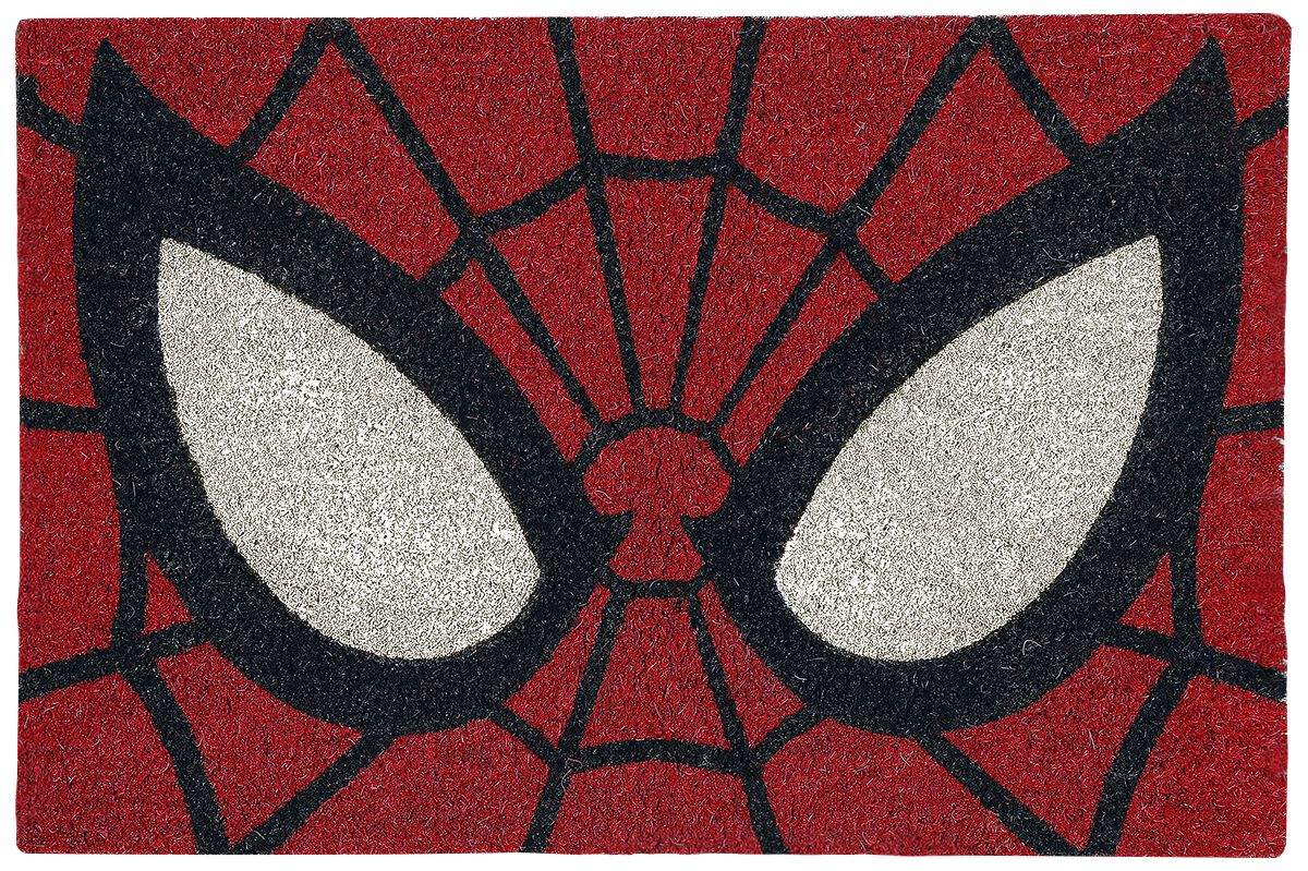 Eyes Fußmatte rot/schwarz von Spider-Man
