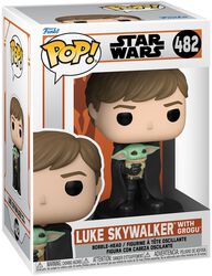 Luke Skywalker with Grogu Vinyl Figur 482, Star Wars, Funko Pop!
