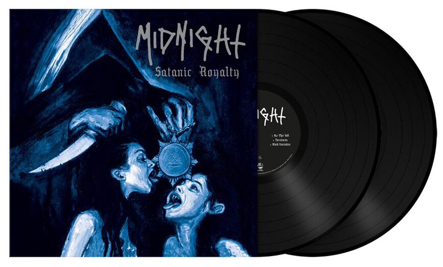 Levně Midnight Satanic royalty 2-LP černá