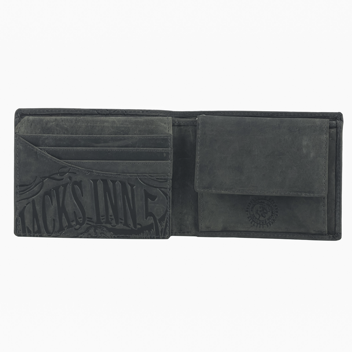 Jack's Inn 54 Spade Geldbörse schwarz