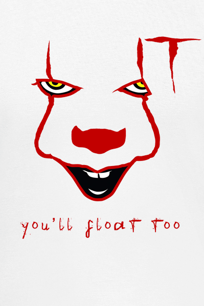 ES Kapitel 2 - You´ll Float Too T-Shirt weiß