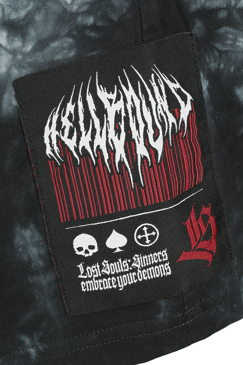 Thumbnail - Rock Rebel by EMP Lost Souls T-Shirt grau in M