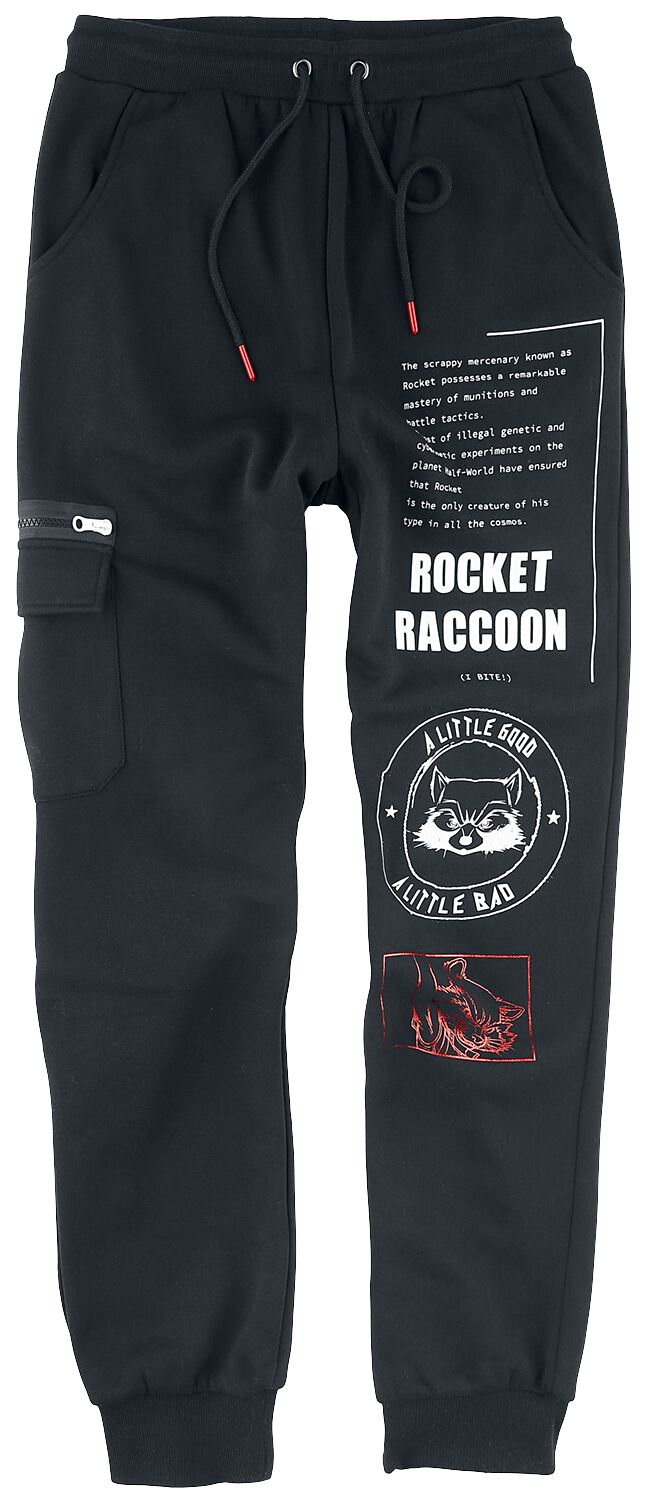 Guardians Of The Galaxy Rocket Tracksuit Trousers black
