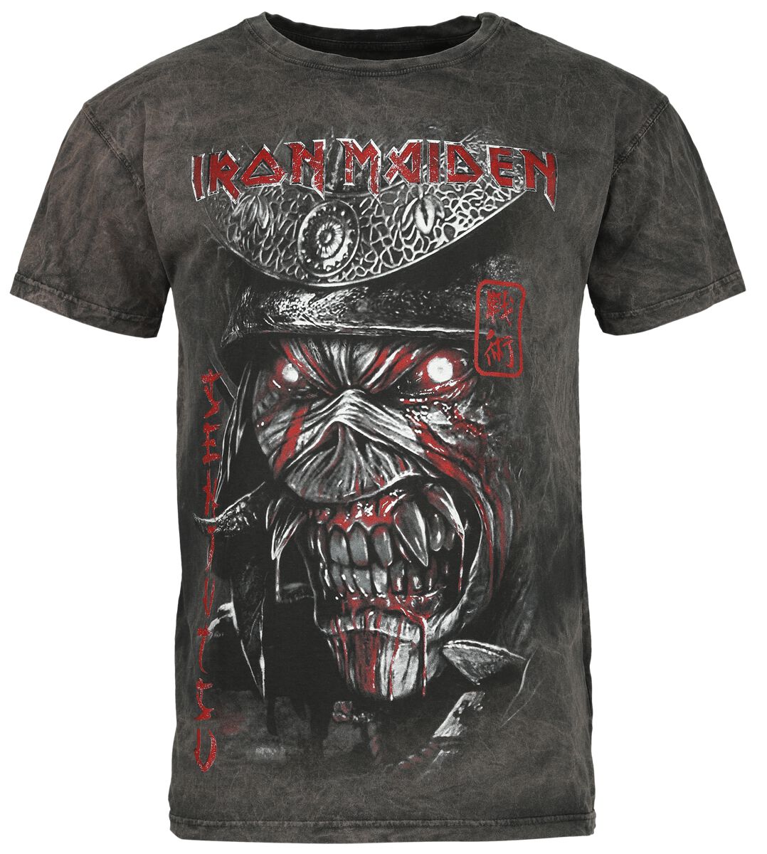 Iron Maiden T-Shirt - S bis 3XL - für Männer - Größe S - grau  - Lizenziertes Merchandise!