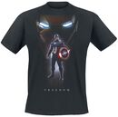 Civil War - Freedom, Captain America, T-Shirt