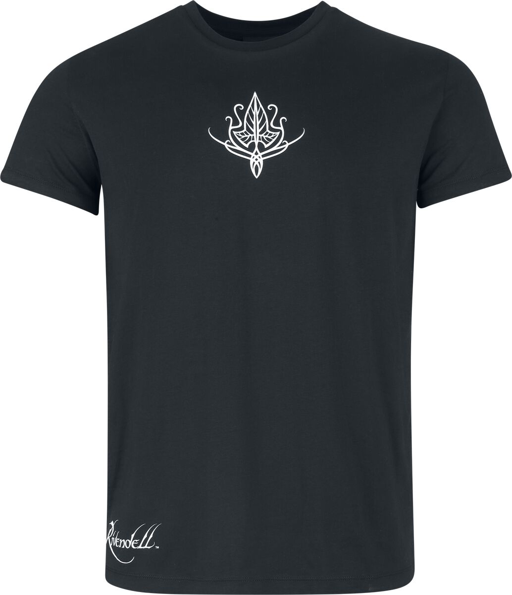 The Lord Of The Rings  T-Shirt - Bruchtal - Rivendell - for Men - black - EMP Exclusive!