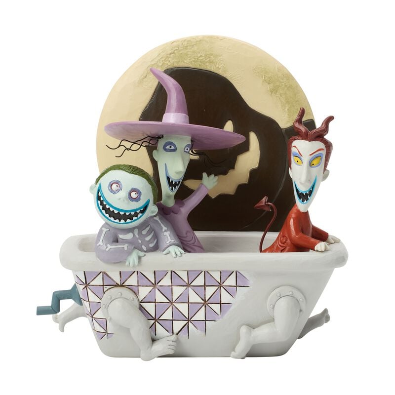 The Nightmare Before Christmas - Disney Sammelfiguren - Mischief Makers (Lock, Shock and Barrel with Oogie - multicolor  - Lizenzierter Fanartikel