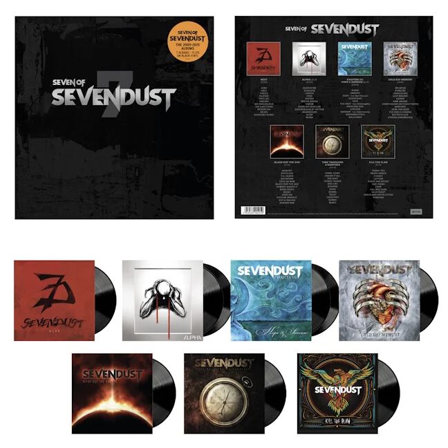 Levně Sevendust Seven of Sevendust 9-LP standard