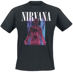 Nirvana - Sitting Heren Tshirt - Zwart | Attitude Holland Nirvana - Sitting Heren Tshirt - Zwart | Attitude Holland