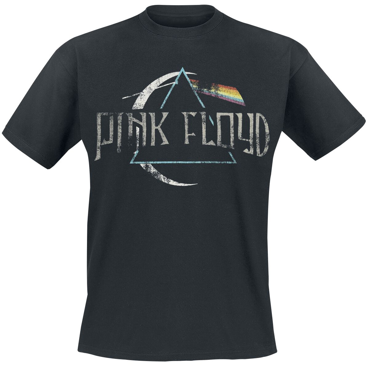 Pink Floyd Logo T-Shirt schwarz in 5XL