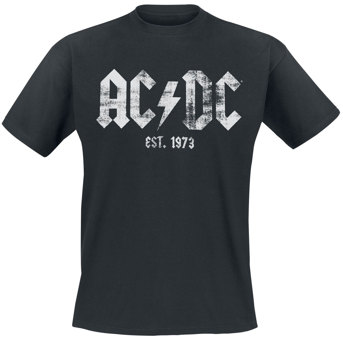 AC/DC Est, 1973 T-Shirt schwarz in S