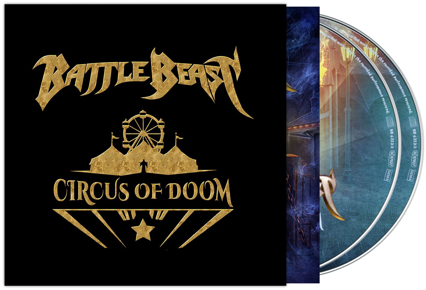 Image of Battle Beast Circus of doom 2-CD Standard