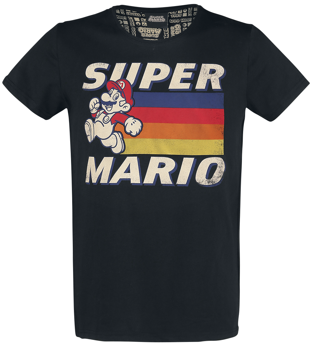 Super Mario - Running - T-Shirt - black image
