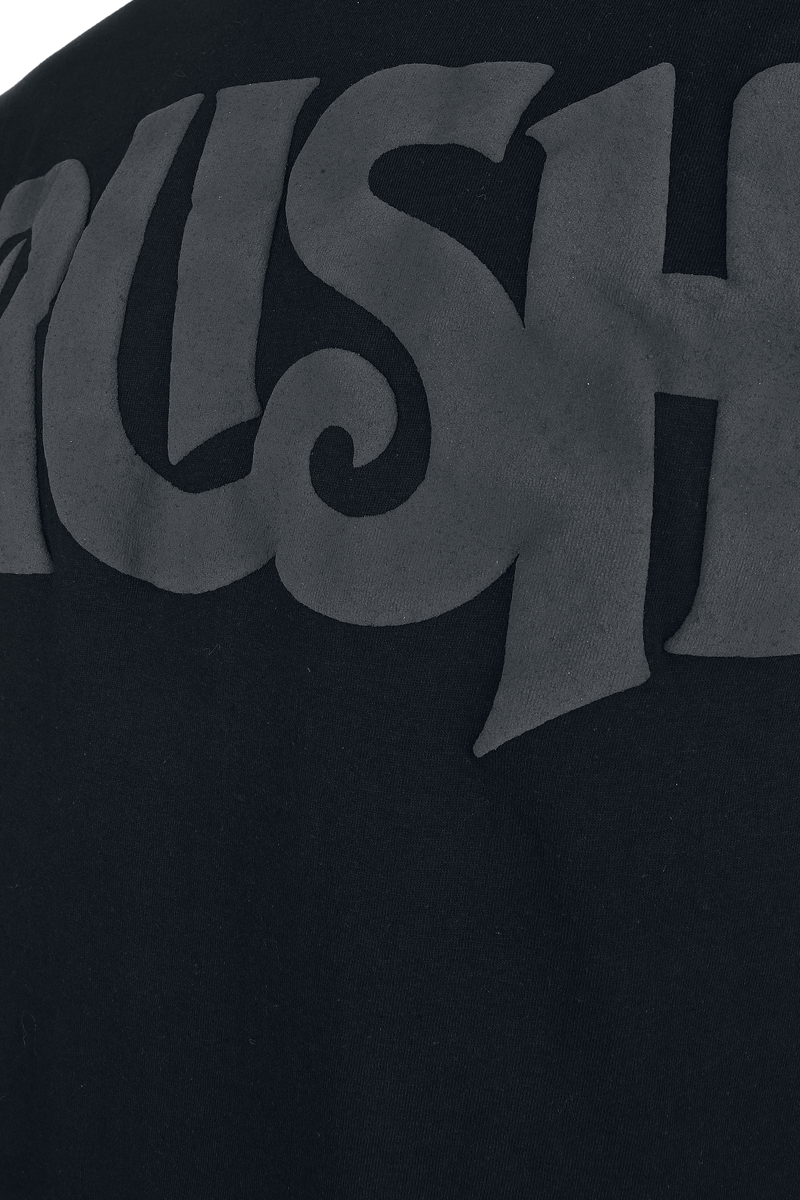 Thumbnail - Rush Logo 3D Druck T-Shirt schwarz in L