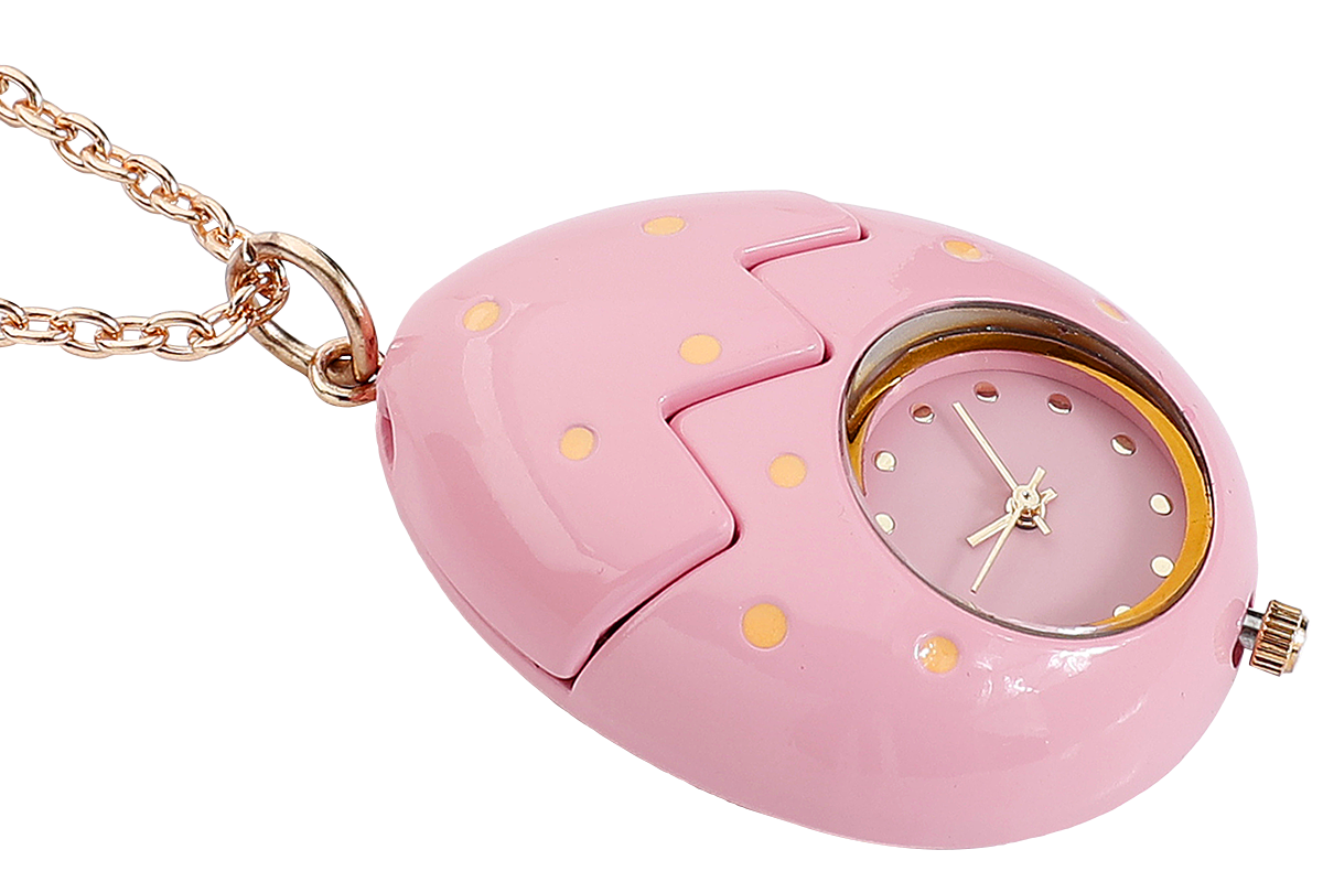 Pusheen Pusheen Egg Kettenuhr rosa