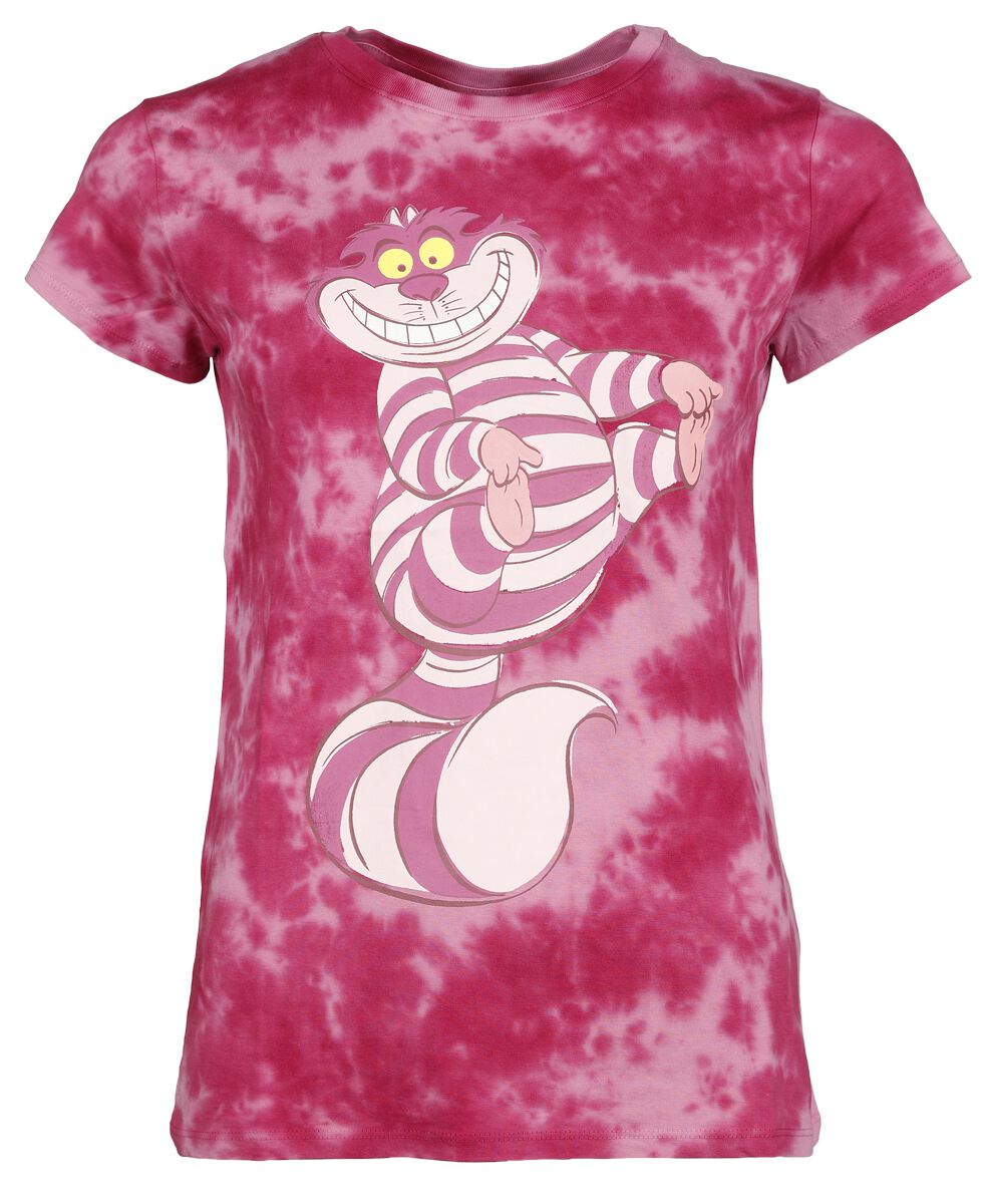Alice im Wunderland Cheshire Smile T-Shirt pink in S