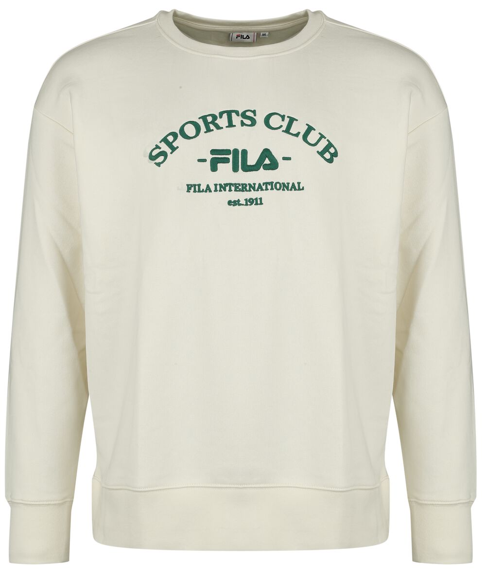 Fila BRAND loose fit crew sweat Sweatshirt beige in XL