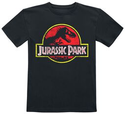 Kids - Distressed Logo, Jurassic Park, T-Shirt