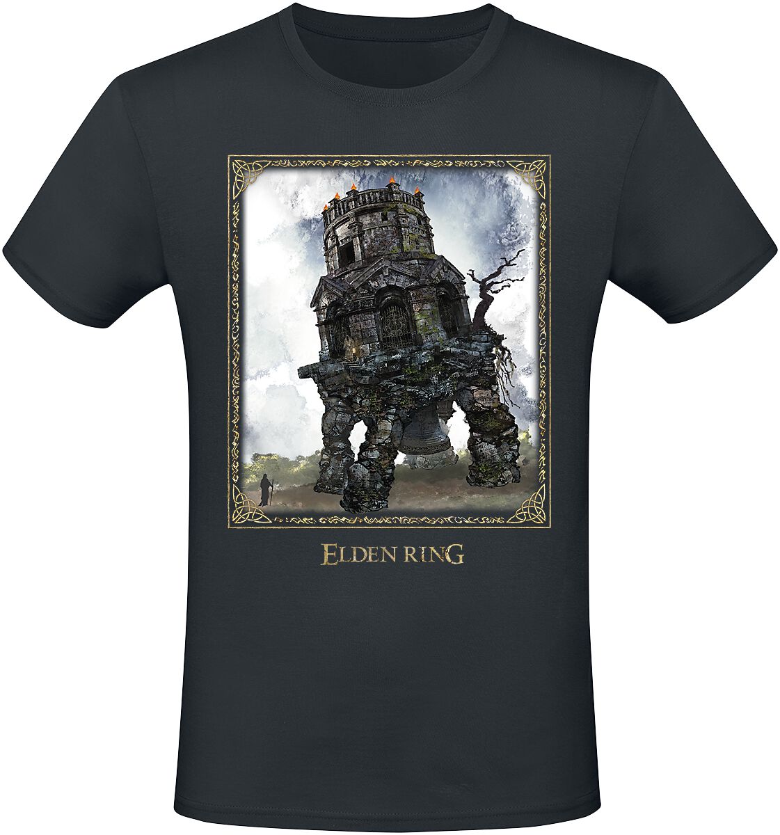 Elden Ring - Gaming T-Shirt - Walking Museum - S - für Männer - Größe S - schwarz  - EMP exklusives Merchandise!