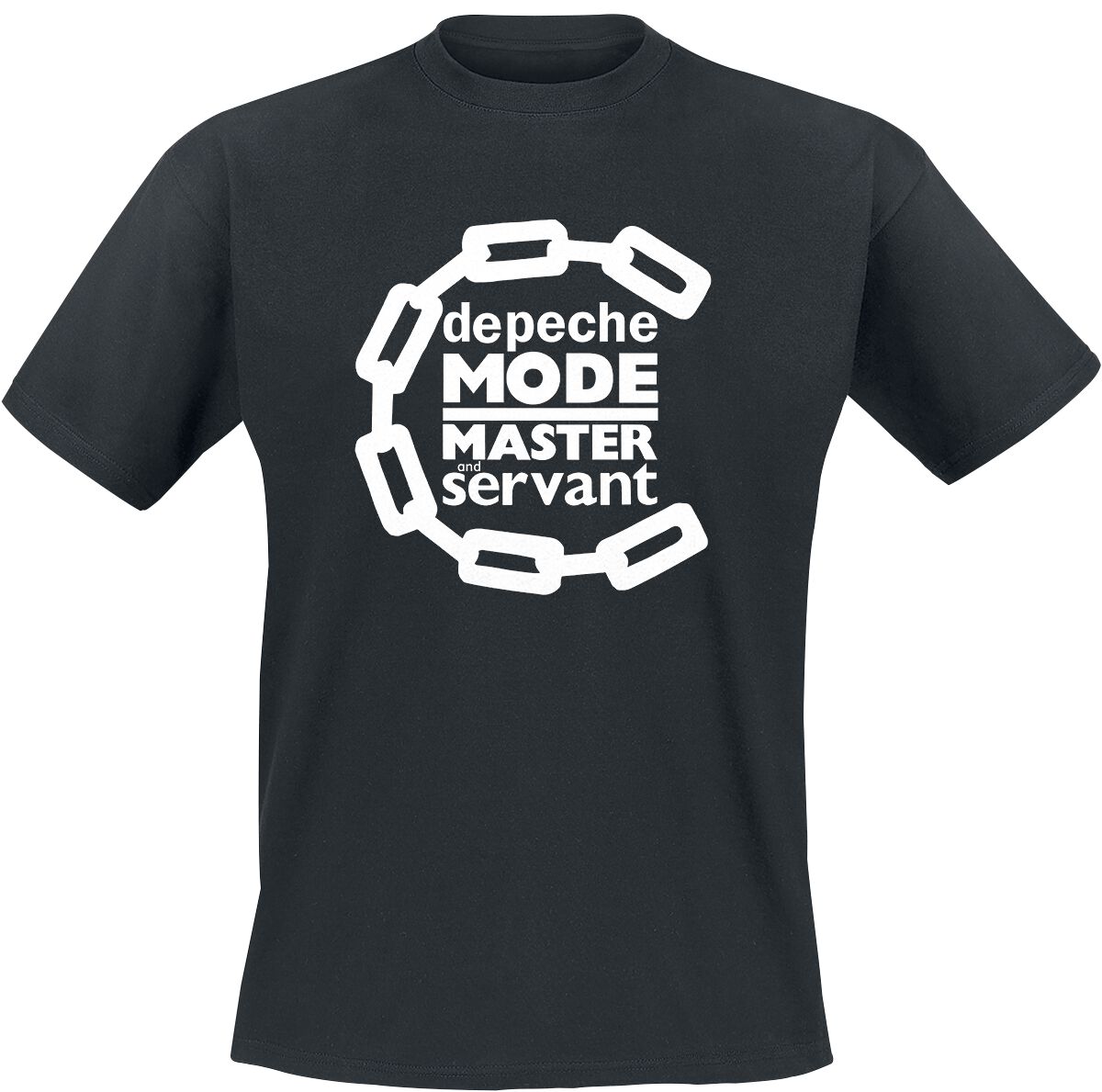 Depeche Mode T-Shirt - Master And Servant - S bis 4XL - für Männer - Größe 4XL - schwarz  - Lizenziertes Merchandise!