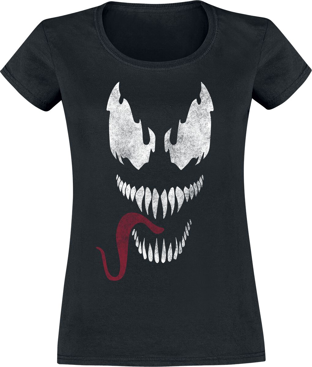 Venom (Marvel) Tongue T-Shirt black