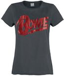 Amplified Collection - Metallic Edition - Logo, David Bowie, T-Shirt