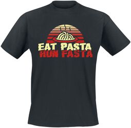 Eat Pasta - Run Fasta, Food, T-Shirt