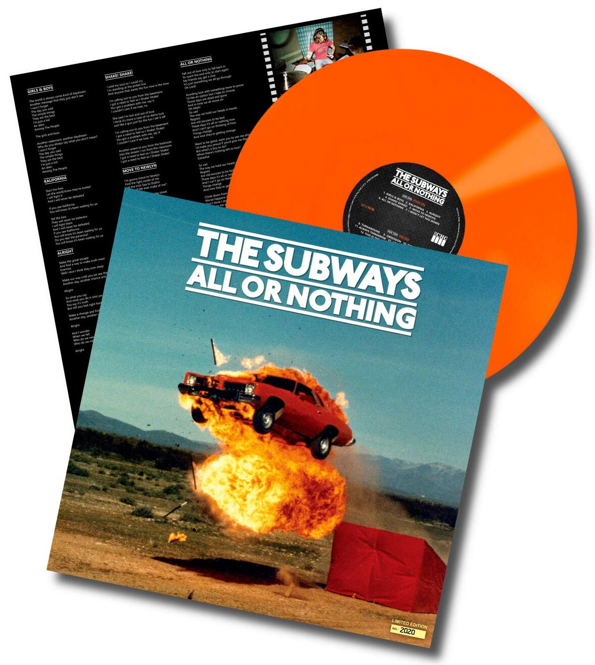 The Subways All or nothing LP multicolor