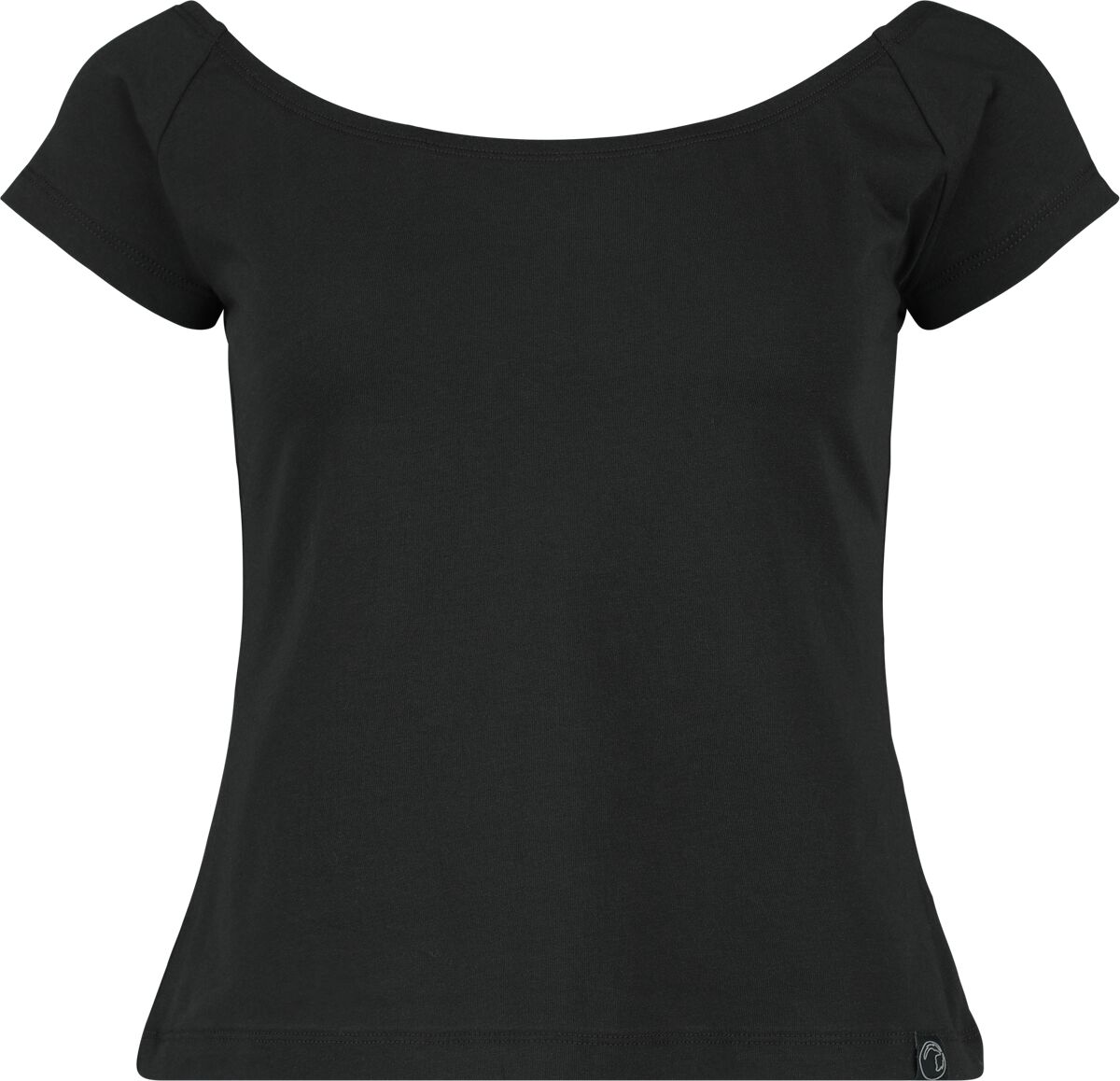 Levně Black Premium by EMP Crop top Dámské tričko černá