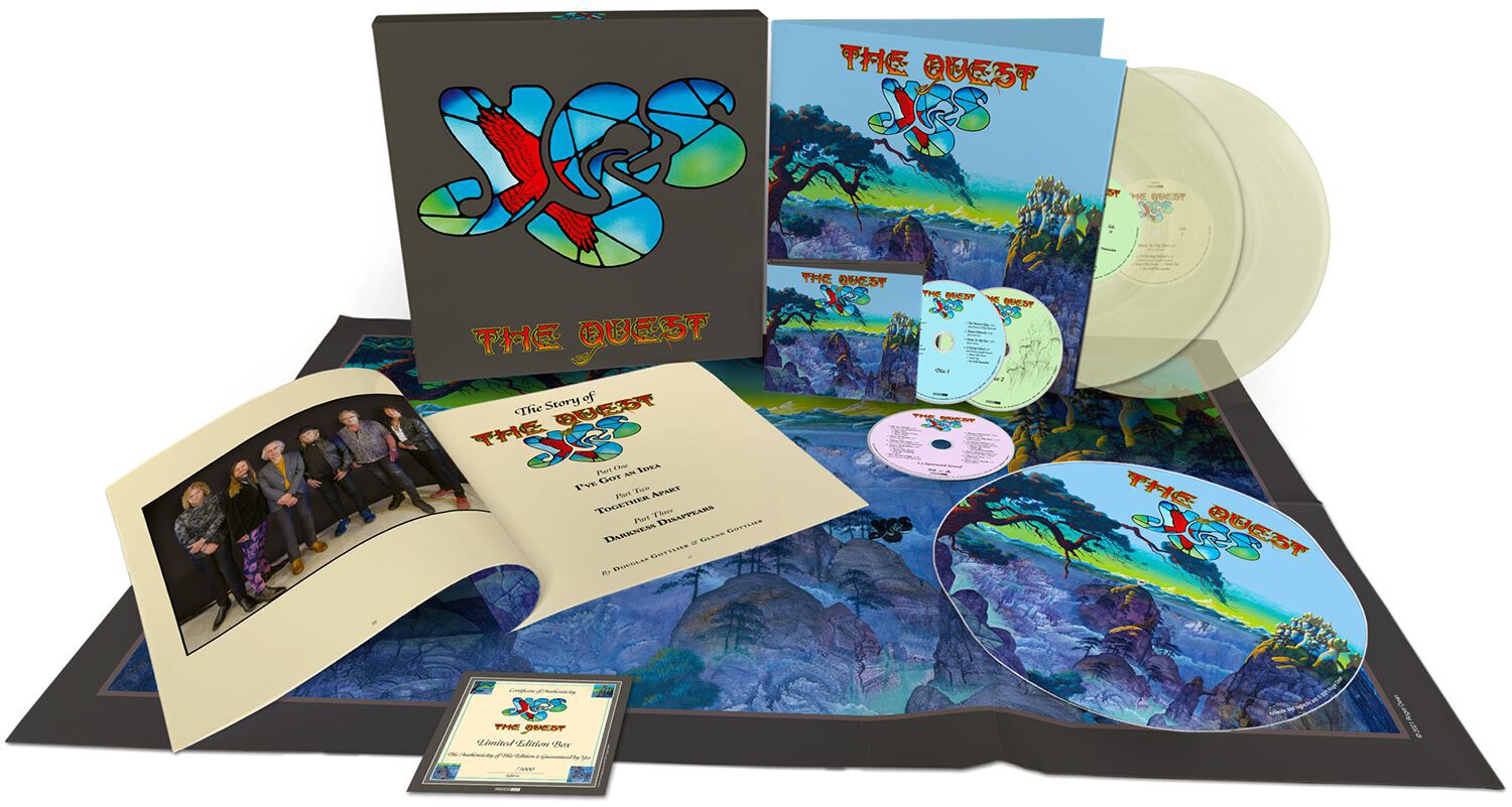 Image of Yes The quest 2-CD & 2-LP & Blu-ray Standard