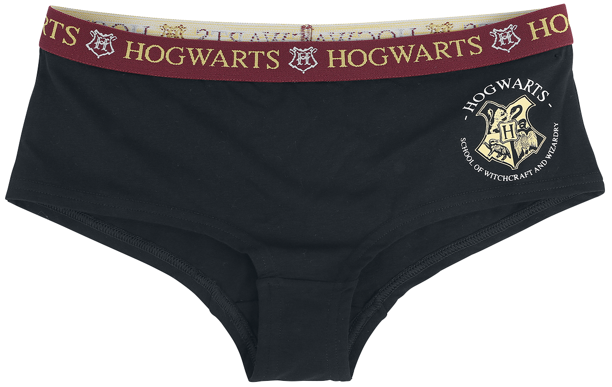 Harry Potter Platform 9 3/4 Panty-Set schwarz