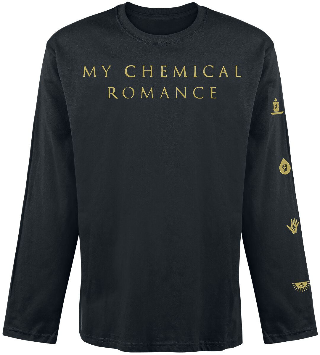 My Chemical Romance Langarmshirt - Icon - S bis XXL - für Männer - Größe XXL - schwarz  - Lizenziertes Merchandise!
