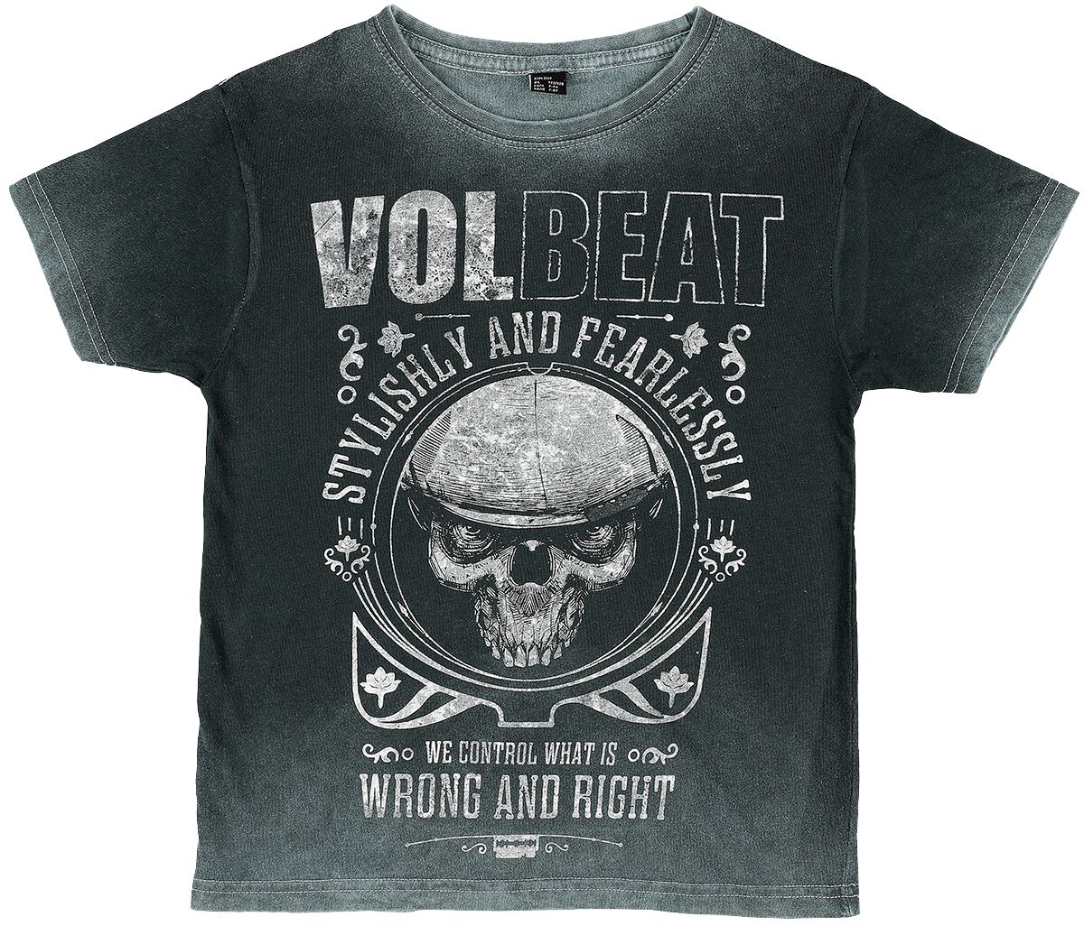 Volbeat Kids - Wrong And Wright T-Shirt petrol