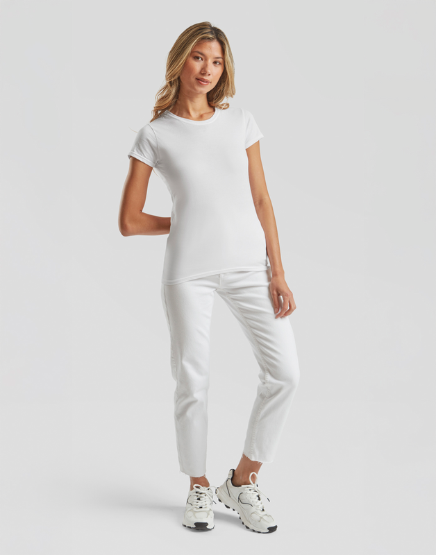 4068143457385 - LADIES ICONIC 150 T T-Shirt weiß in L