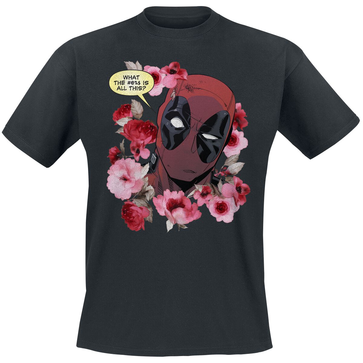 Deadpool What Is This? T-Shirt black