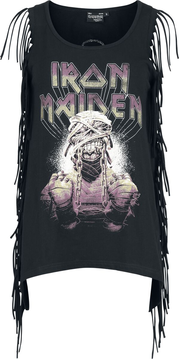 Levně Iron Maiden EMP Signature Collection Dámský top černá