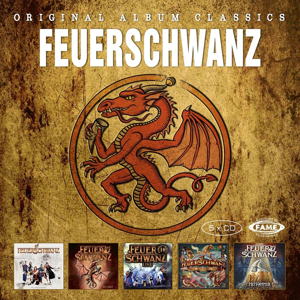 Image of Feuerschwanz Original album classics 5-CD Standard