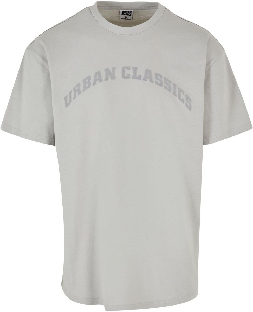 Urban Classics T-Shirt - Oversized Gate Tee - S bis XXL - für Männer - Größe M - grau