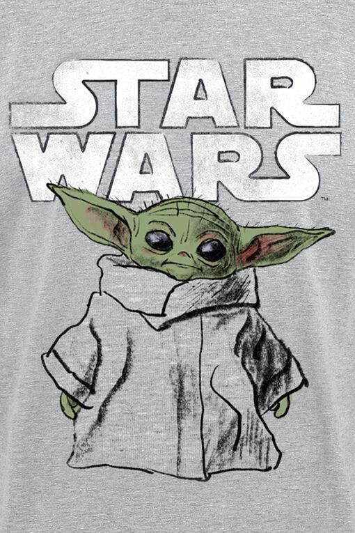 Baby Yoda T-Shirt aus Star Wars The Mandalorian