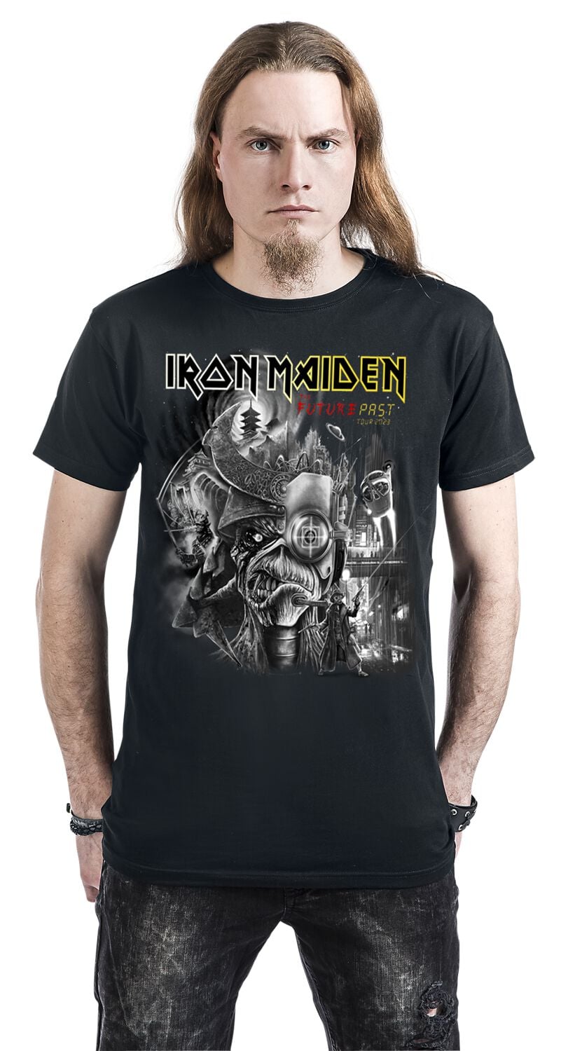 The Future Past Tour Art 2023 | Iron Maiden T-Shirt | EMP