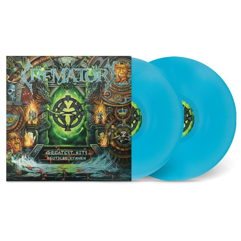 Greatest Hits (Deutsche Hymnen von Crematory - 2-LP (Coloured, Limited Edition, Standard)